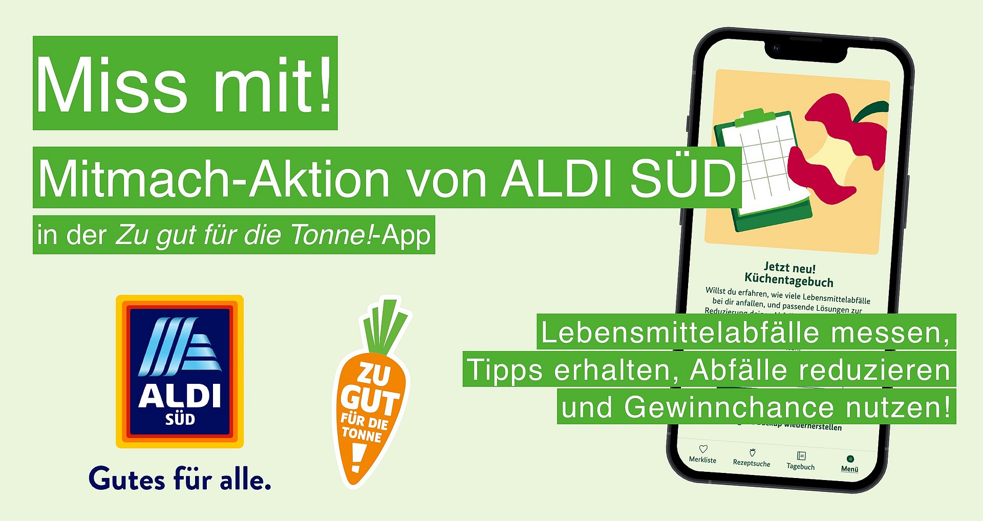 Logo Miss mit- Aktion Aldi